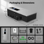 SunGoldPower 11.4kW 48V Split Phase Hybrid Solar Inverter
