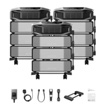 3 x EcoFlow DELTA Pro Ultra X Inverter + Batteries - Off Grid Stores