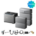 Anker SOLIX E10 Power Module + Batteries + Smart Generator 5500 (Tri-Fuel) - Off Grid Stores