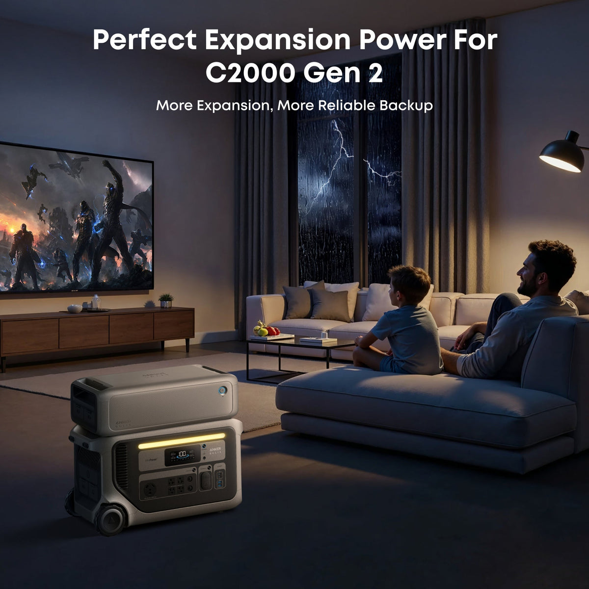 Anker SOLIX BP2000 Expansion Battery Gen 2 - 2,048Wh (For C2000 Gen 2)