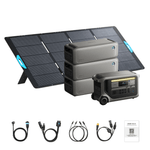Anker SOLIX F3000 Solar Generator + Expansion Batteries