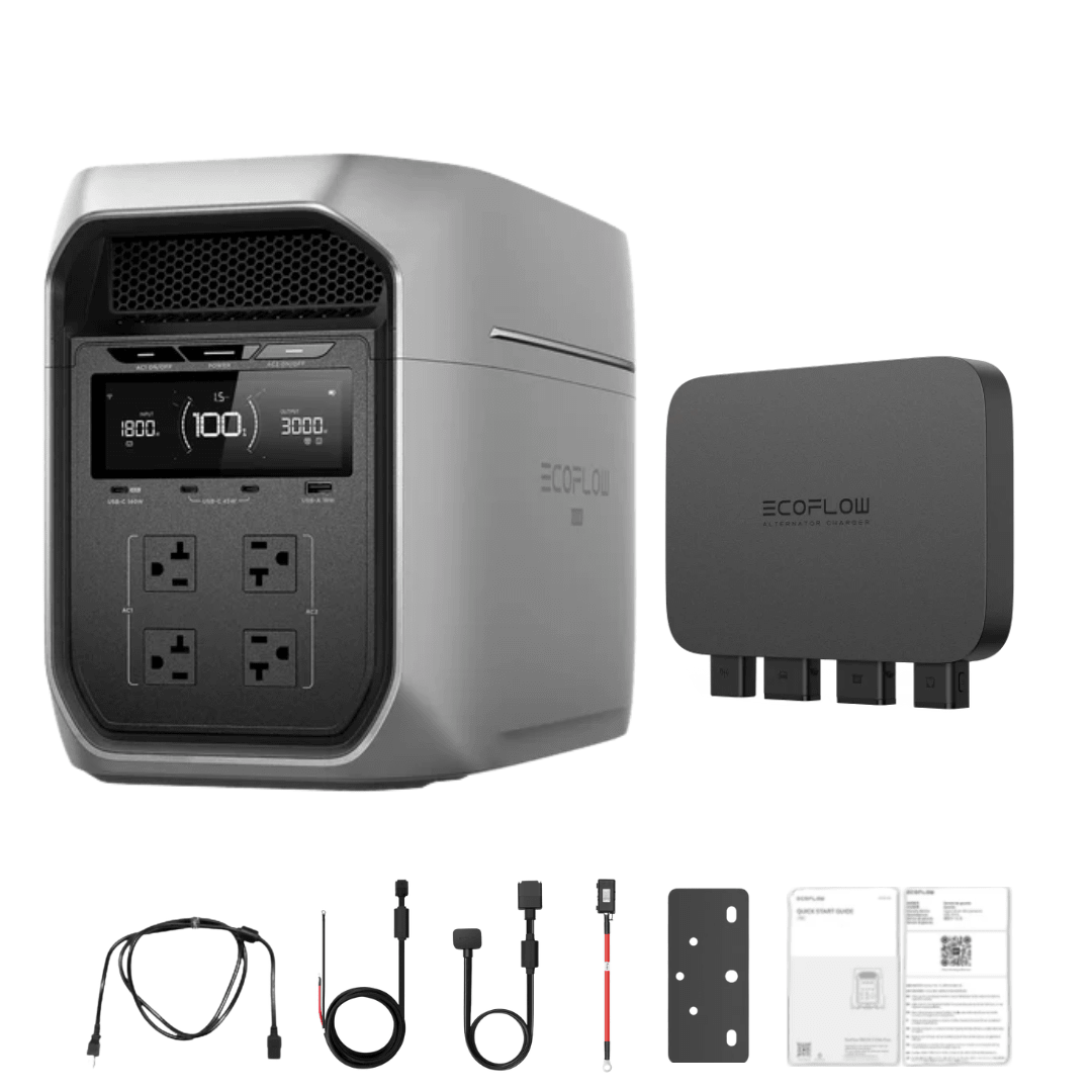 Ecoflow DELTA 3 Max Plus 2048Wh Portable Power Station - Off Grid Stores