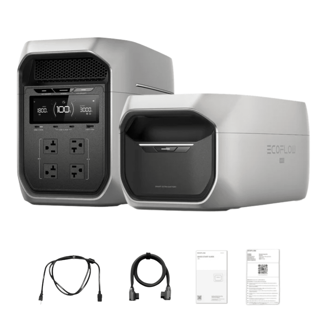 Ecoflow DELTA 3 Max Plus 2048Wh Portable Power Station - Off Grid Stores