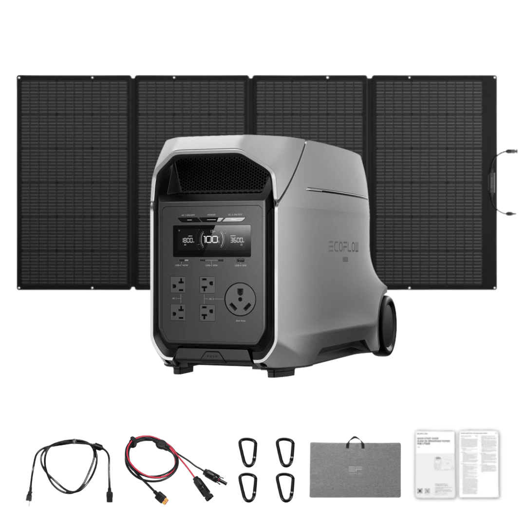 EcoFlow DELTA 3 Ultra Plus 3072Wh 3600W Portable Power Station - Off Grid Stores