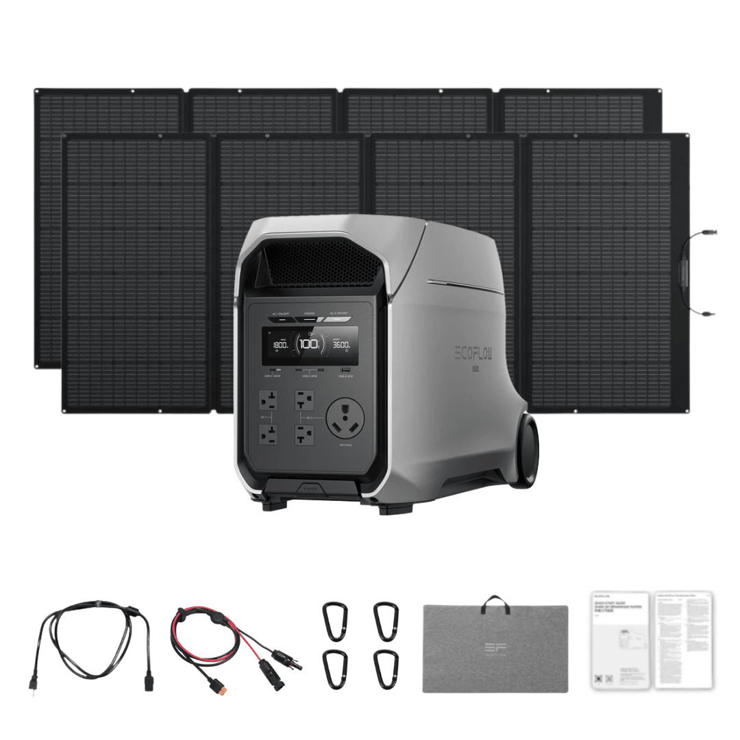 EcoFlow DELTA 3 Ultra Plus 3072Wh 3600W Portable Power Station - Off Grid Stores