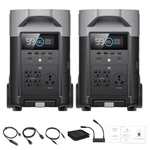 EcoFlow DELTA Pro *2 + Double Voltage Hub
