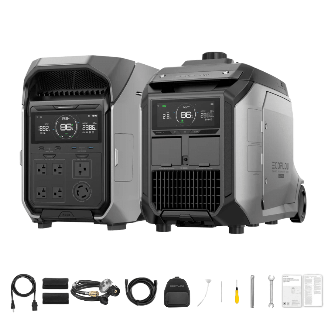 EcoFlow DELTA Pro 3 4096Wh 4000W Portable Power Station Solar Generator - Off Grid Stores