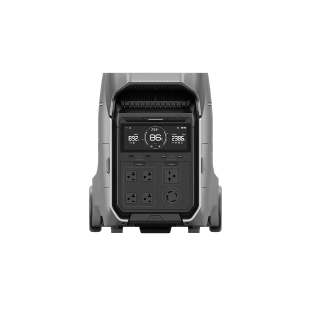 EcoFlow DELTA Pro 3 Solar Generator + XT60i Cable Kit
