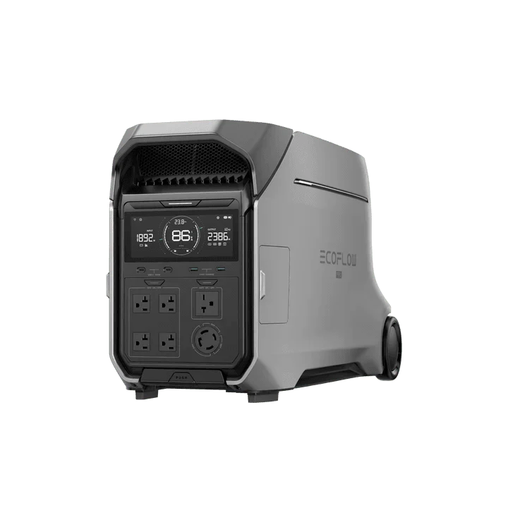 EcoFlow DELTA Pro 3 Solar Generator + XT60i Cable Kit