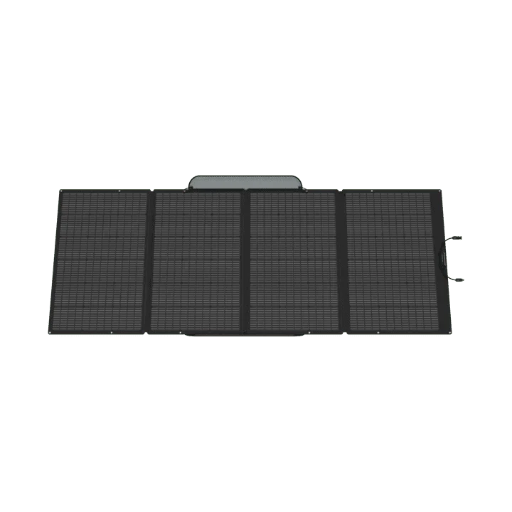 EcoFlow DELTA Pro + 400W Portable Solar Panel + Transfer Switch