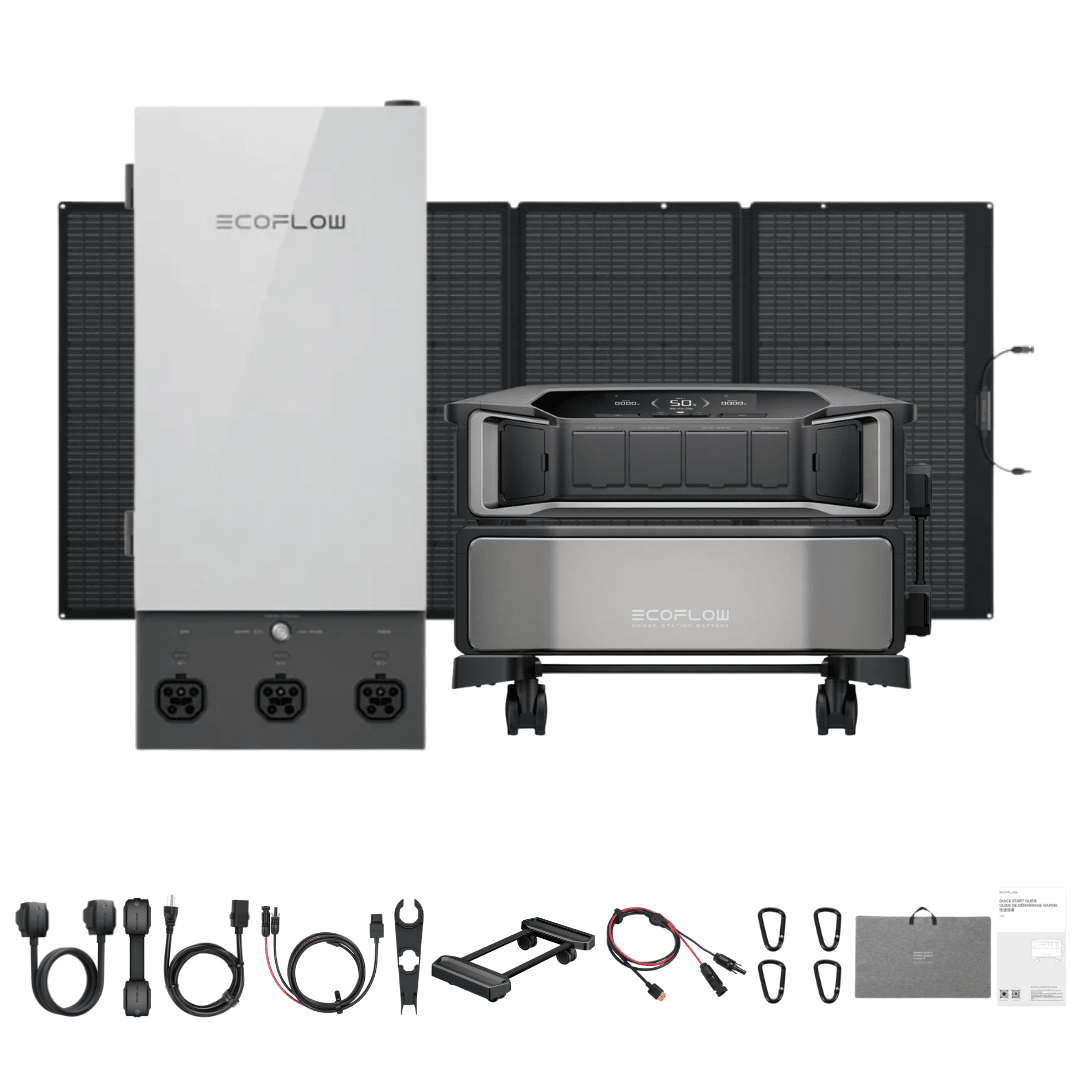EcoFlow DELTA Pro Ultra Inverter + 1* Battery + Smart Home Panel 2 - Off Grid Stores