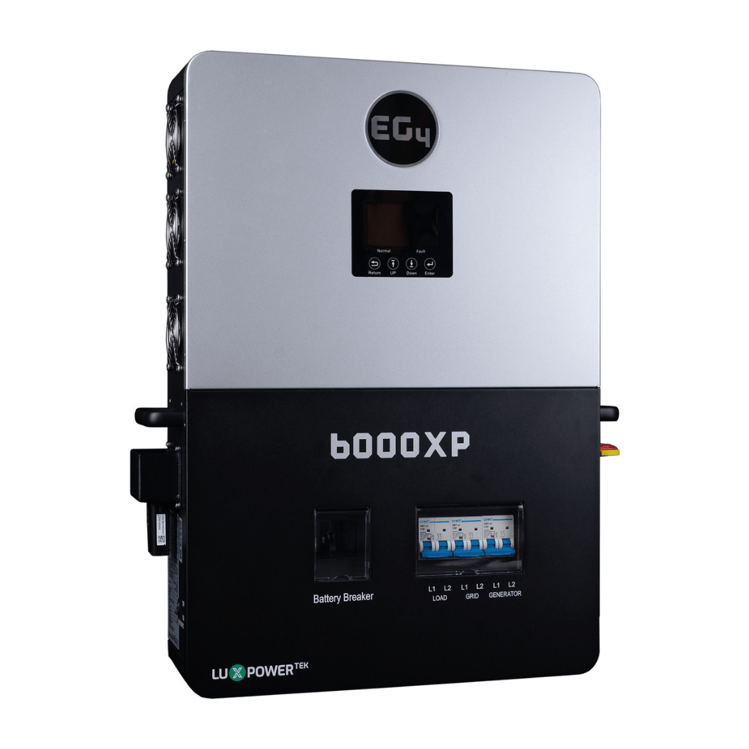 EG4 6000XP Off-Grid Inverter | 6000W Output | 8000W PV Input | 48V Split Phase Hybrid Solar Inverter