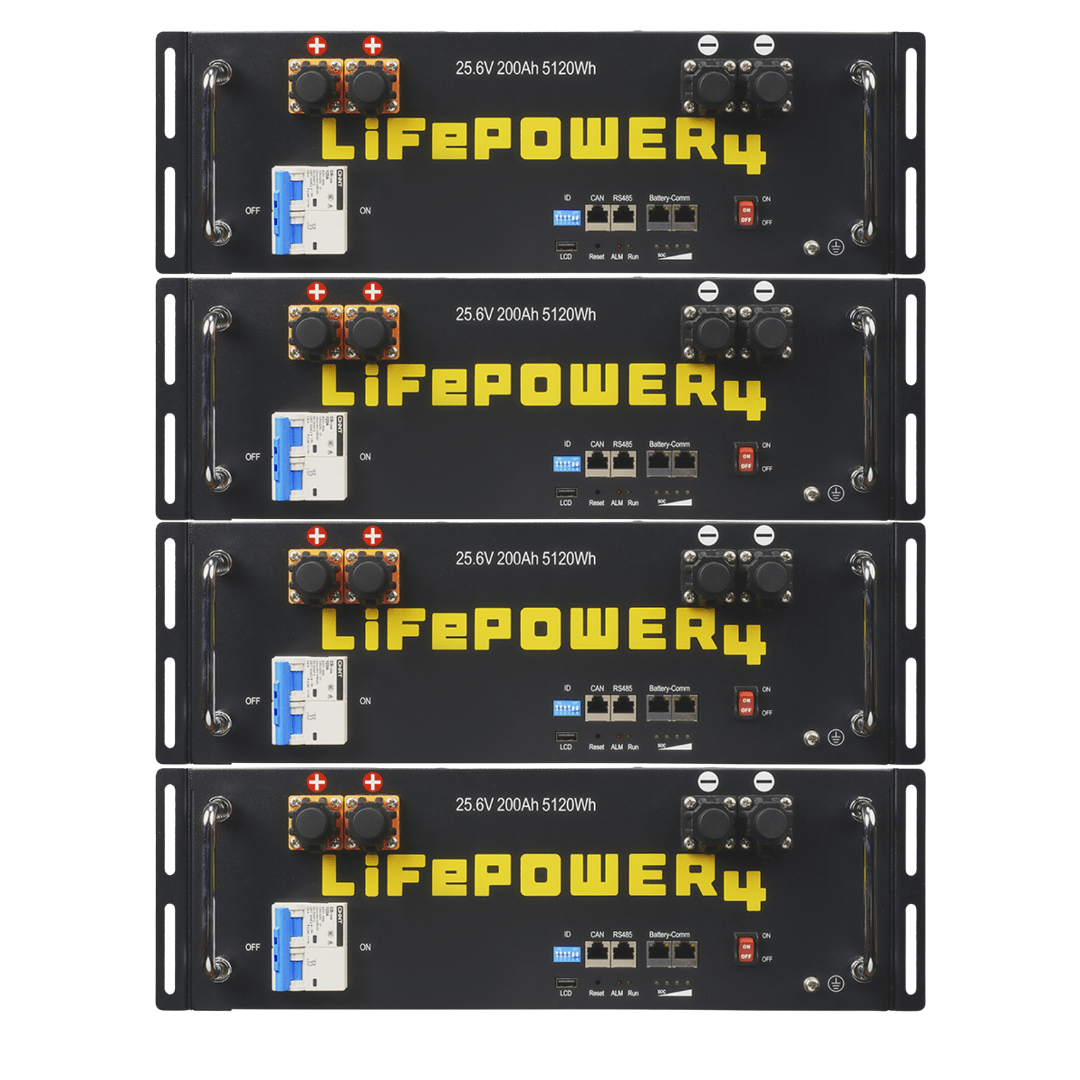 EG4 LifePower4 V2 24V 200AH Lithium Server Rack Battery - Off Grid Stores
