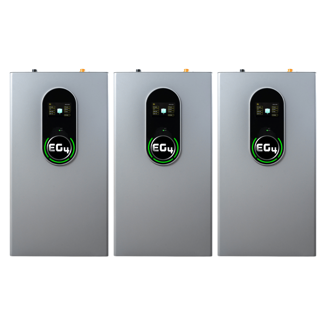EG4 WallMount Indoor LiFePO4 Batteries | 48V 280Ah (14.3kWh) | Heated, UL1973, UL9540A - Off Grid Stores