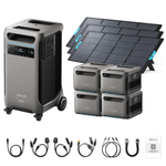 Anker SOLIX F3800 Plus Portable Power Station + 400W Portable Solar Panel - Off Grid Stores
