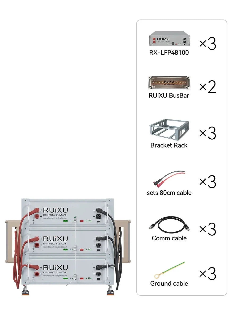 PRO Solar Kit - 48V Battery Bank (10.24kWh-20.48kWh) + 10kW 120V/240V Hybrid Inverter + 410W Solar Panels