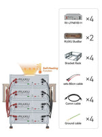 PRO Solar Kit - 48V Self-Heating Battery Bank (10.24kWh-20.48kWh) + 10kW 120V/240V Hybrid Inverter + 410W Solar Panels