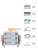 PRO Solar Kit - 48V Self-Heating Battery Bank (10.24kWh-20.48kWh) + 10kW 120V/240V Hybrid Inverter + 410W Solar Panels