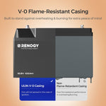 Renogy 12V 100Ah Pro Smart Lithium Iron Phosphate Battery With Bluetooth & Self-heating Function + Renogy ONE Core