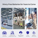 Renogy 12V 100Ah Smart LiFePO4 Lithium Iron Phosphate Battery