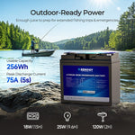 Renogy 12V 20Ah Trolling Motor Lithium Iron Phosphate Battery