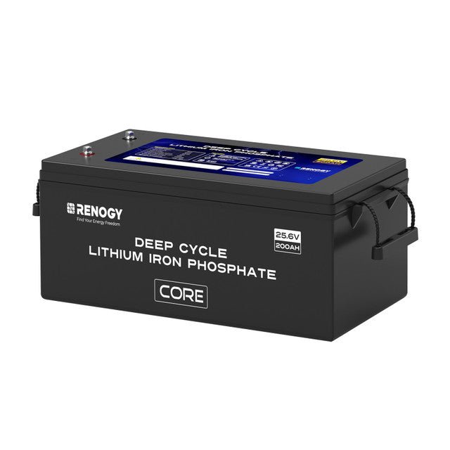 Renogy 24V 200Ah Core Series Deep Cycle Lithium Iron Phosphate Battery - Off Grid Stores