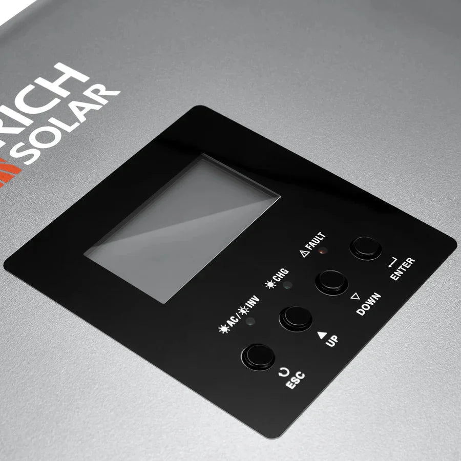 Rich Solar NOVA MAX 3K 3000W 24V Hybrid Solar Inverter