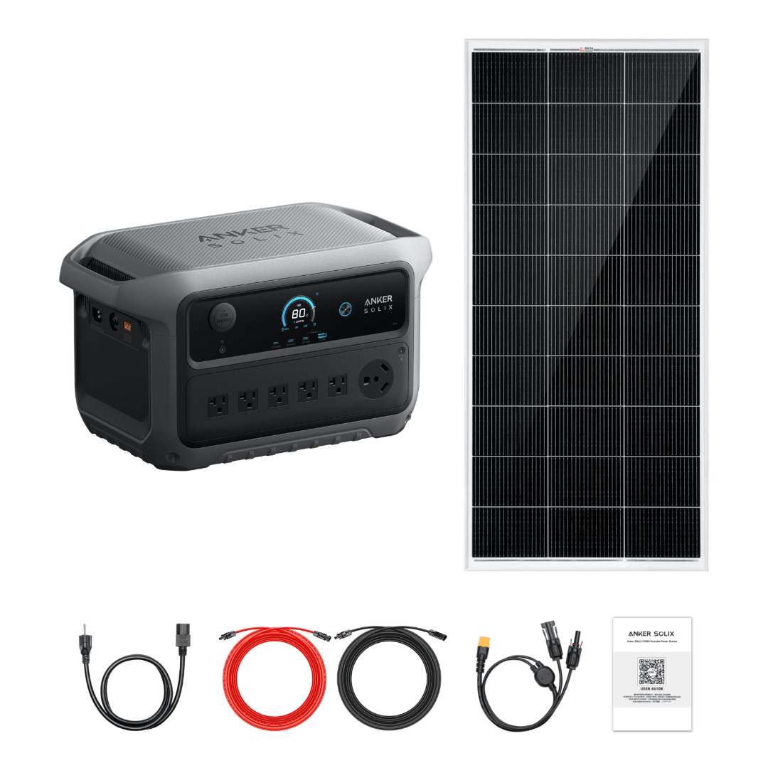 Anker SOLIX C2000 Gen 2 + Custom Solar Panels Kits - Off Grid Stores