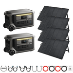 2 x Anker SOLIX F3000 + Custom Solar Panels Kits - Off Grid Stores