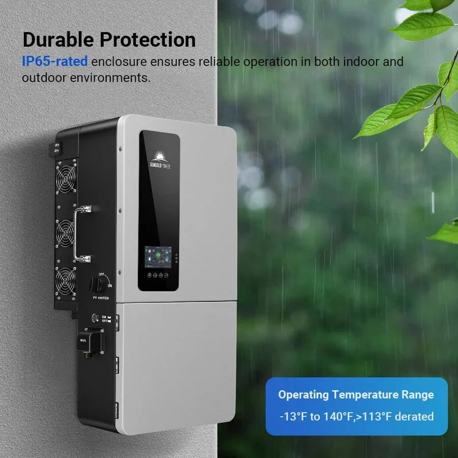 SunGoldPower 12KW 48V All-In-One Hybrid Inverter