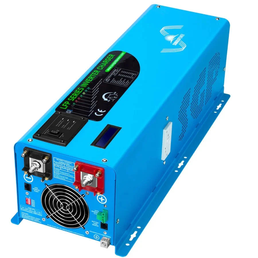 SunGoldPower 4000W DC 12V Pure Sine Wave Inverter With Charger - Off Grid Stores