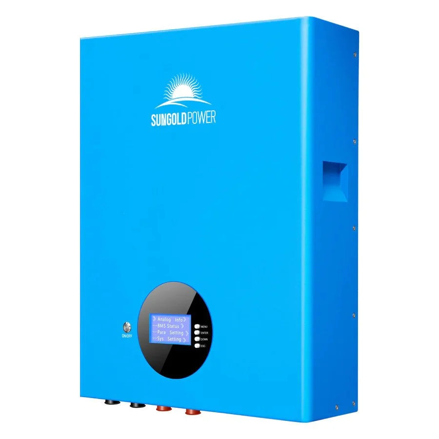SunGoldPower 5.12kWh Powerwall LiFePO4 Lithium Battery - Off Grid Stores