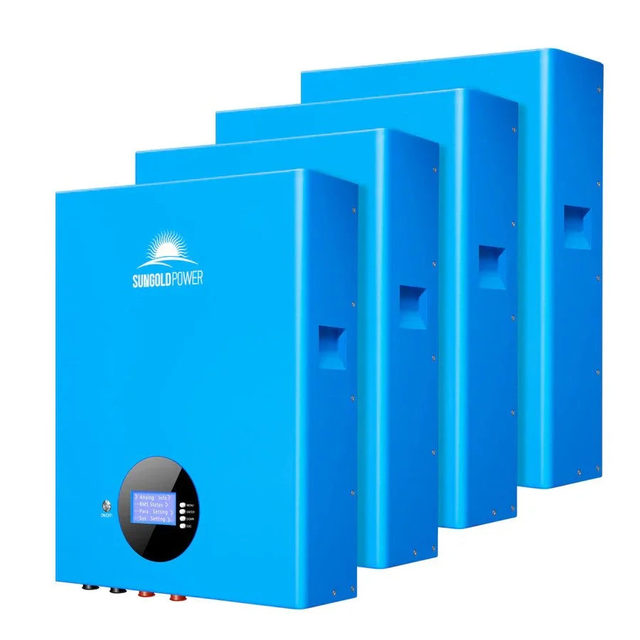 SunGoldPower 5.12kWh Powerwall LiFePO4 Lithium Battery - Off Grid Stores