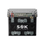 SOK Battery 12V 100Ah LiFePO4 Battery Bluetooth With Clear Sealed Box