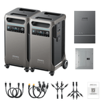 2 × Anker SOLIX F3800 Solar Generators (12kW | 7.68kWh) + Smart Home Power Kit