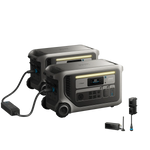 2 x Anker SOLIX F3000 Portable Power Stations Kit