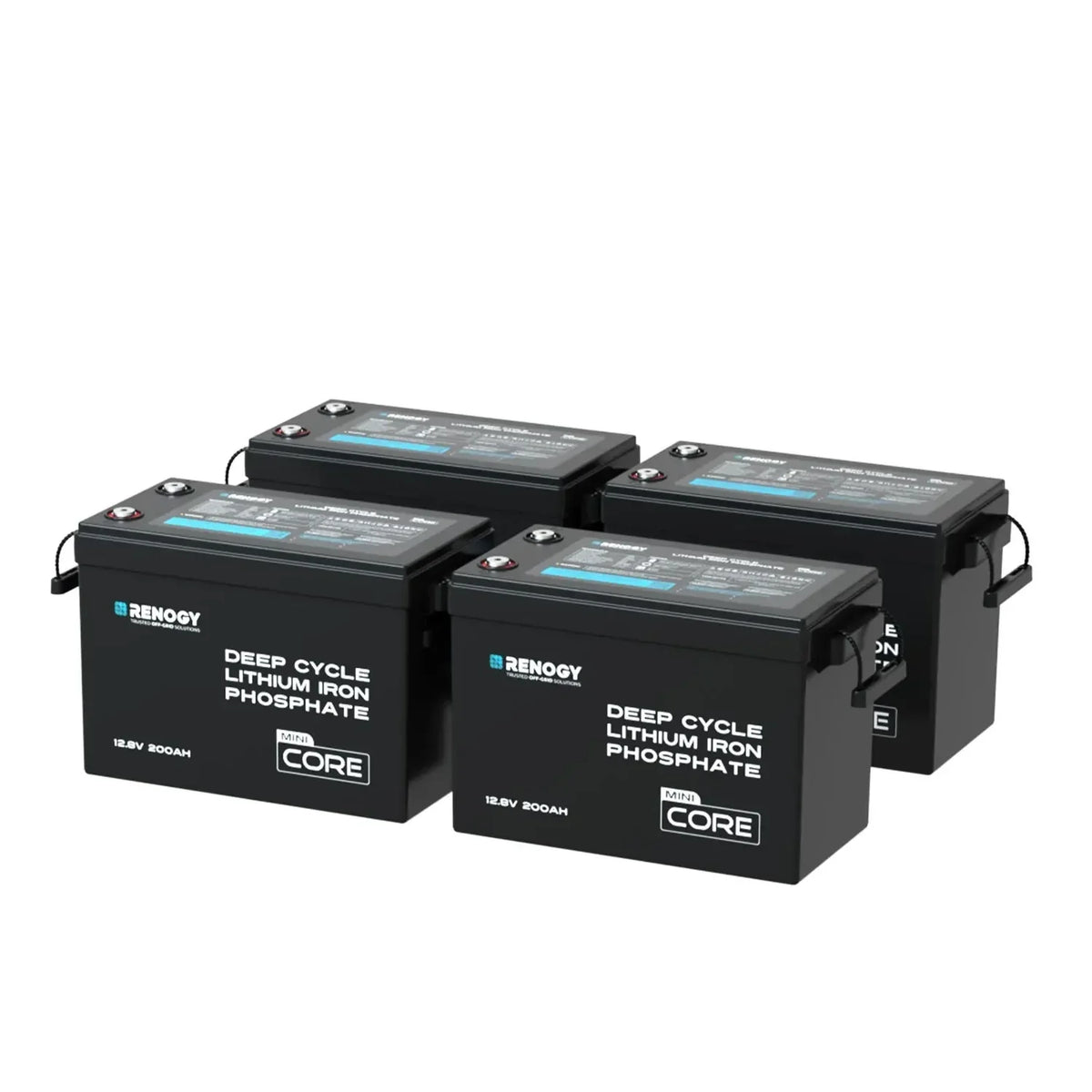 Renogy Core Mini 12.8V 200Ah LiFePO4 Battery w/ Low-Temperature Protection - Off Grid Stores