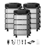 3 x EcoFlow DELTA Pro Ultra X Inverter + Batteries - Off Grid Stores