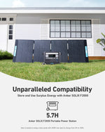 Anker SOLIX F3800 Solar Generator + 400W Portable Solar Panels