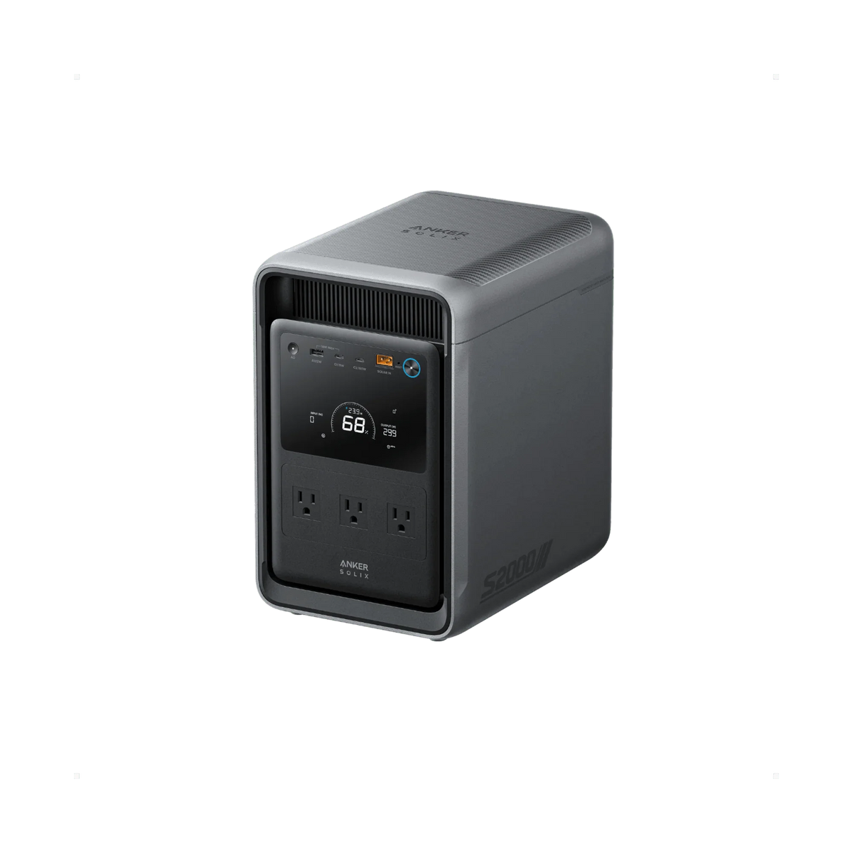 Anker SOLIX S2000 Portable Power Station + Custom Solar Panel Bundle Option