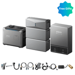 Anker SOLIX E10 Power Module + Batteries + Smart Inlet Box + Smart Generator 5500 (Tri-Fuel) - Off Grid Stores