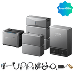 Anker SOLIX E10 Power Module + Batteries + Smart Inlet Box + Smart Generator 5500 (Tri-Fuel) - Off Grid Stores