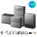 Anker SOLIX E10 Power Module + Batteries + Smart Inlet Box + Smart Generator 5500 (Tri-Fuel) - Off Grid Stores