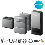 Anker SOLIX E10 Infinite Backup Kits | 6kWh - 24 kWh LiFePO4 Battery | 5X Backup Time | Smart Control & Outdoor-Ready - Off Grid Stores