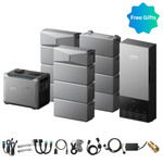 2 x Anker SOLIX E10 Power Module + Batteries + Power Dock + Smart Generator 5500 (Tri-Fuel) - Off Grid Stores