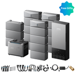 3 x Anker SOLIX E10 Power Module + Batteries + Power Dock + Smart Generator 5500 (Tri-Fuel) - Off Grid Stores