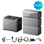 Anker SOLIX E10 Power Module + Batteries + Smart Generator 5500 (Tri-Fuel)