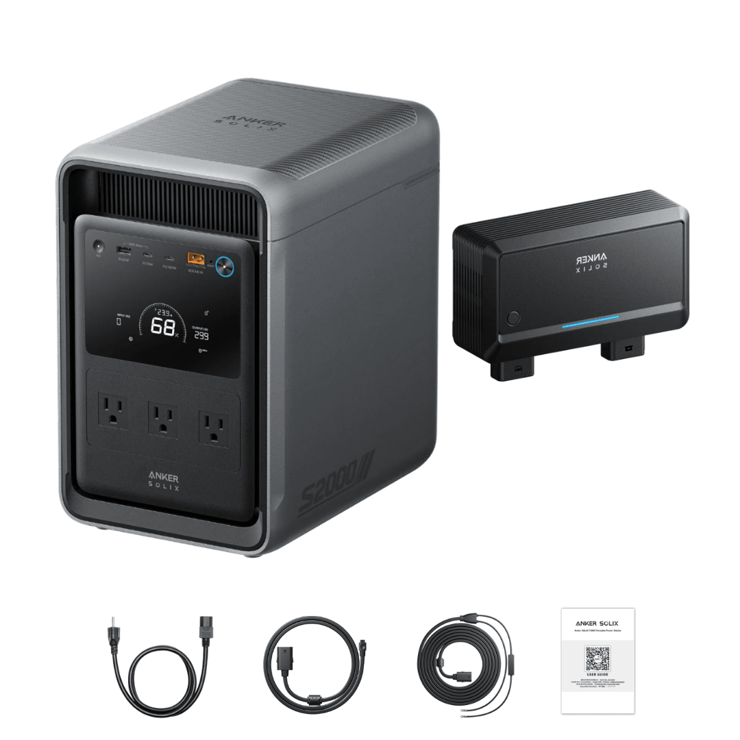 Anker SOLIX S2000 Portable Power Station - Off Grid Stores
