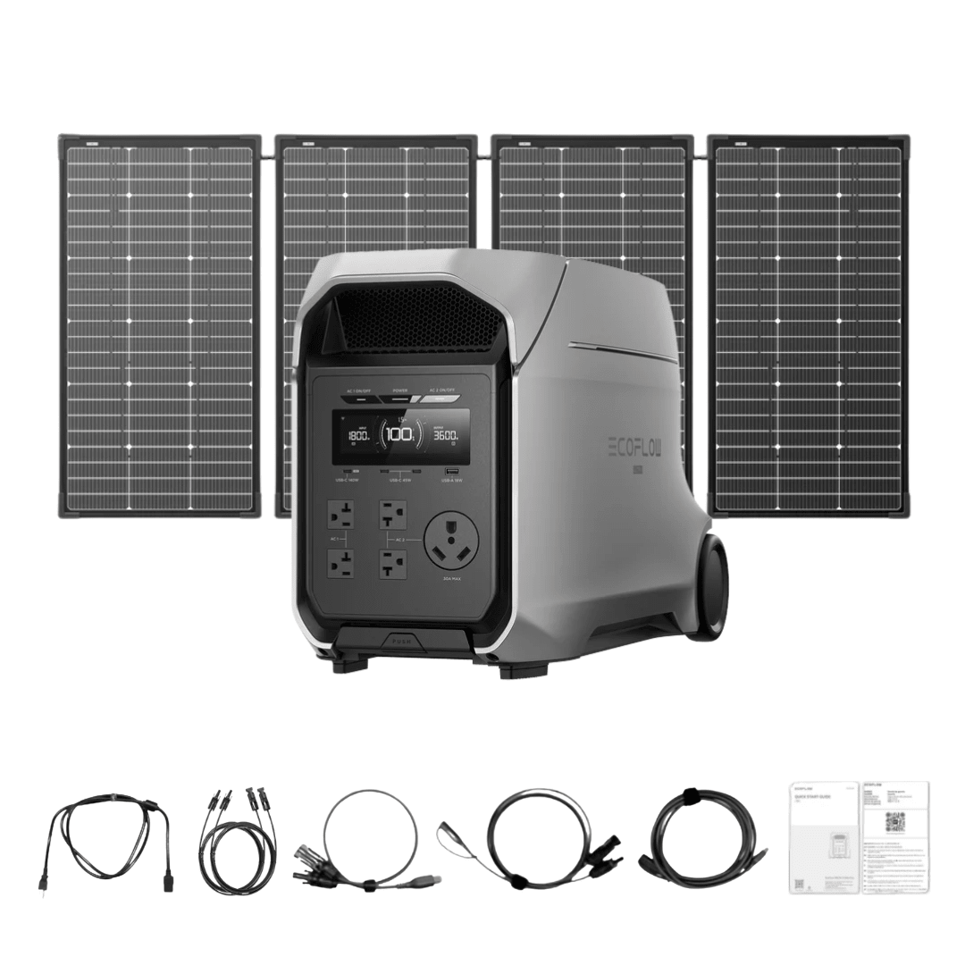EcoFlow DELTA 3 Ultra Plus 3072Wh 3600W Portable Power Station - Off Grid Stores