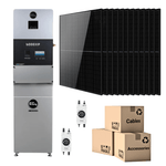 EG4 6000XP Off-Grid Solar Kit | 4.98kW Monocrystalline Solar Panels + 16kWh LiFePO4 Battery Bank - Off Grid Stores